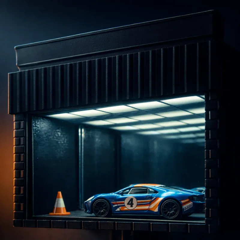 Infinite Garage LED Key Holder