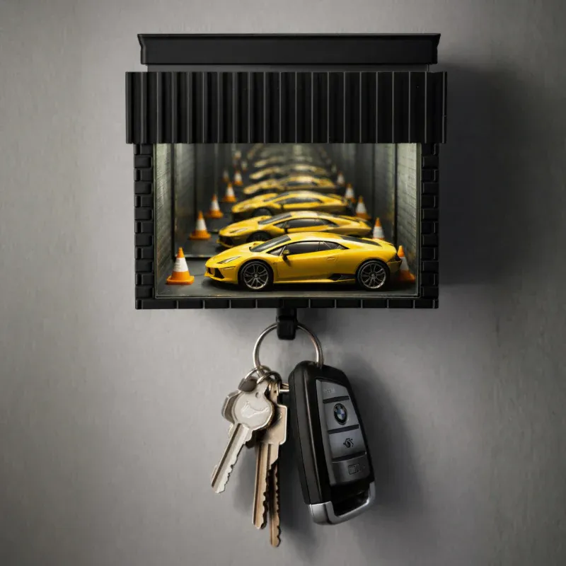 Infinite Garage LED Key Holder