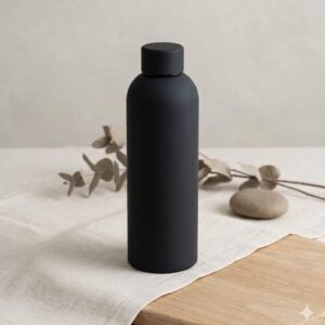 Stainless Steel Water Bottle 500ml – Vacuum Insulated Leakproof Flask