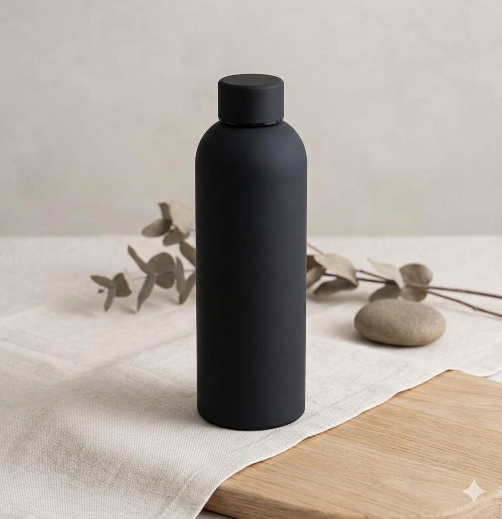 Stainless Steel Water Bottle 500ml – Vacuum Insulated Leakproof Flask