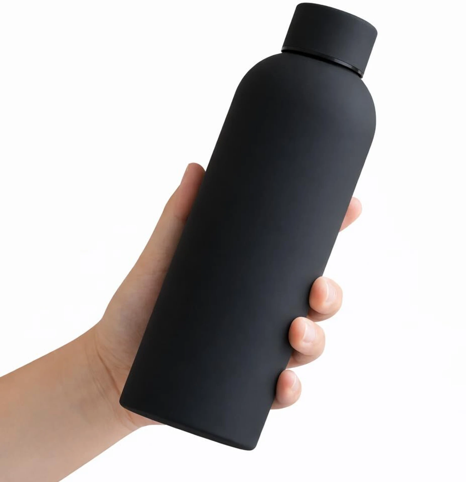Stainless Steel Water Bottle 500ml – Vacuum Insulated Leakproof Flask