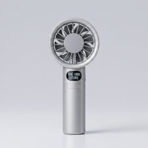 Portable Handheld Adjustable Mini Turbo Fan | Type-C Fast Charging Desk Fan for Travel & Office