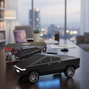 Cyber Truck Portable Speaker with Display Screen, HD Sound