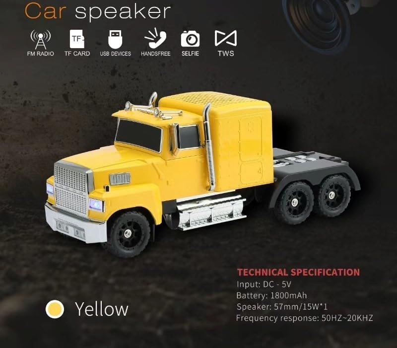 Truck shaped Wireless speaker