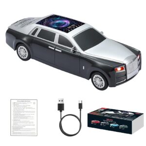 Luxury Sedan Replica Bluetooth Speaker – LED Starry Sky Screen Display, HD Sound