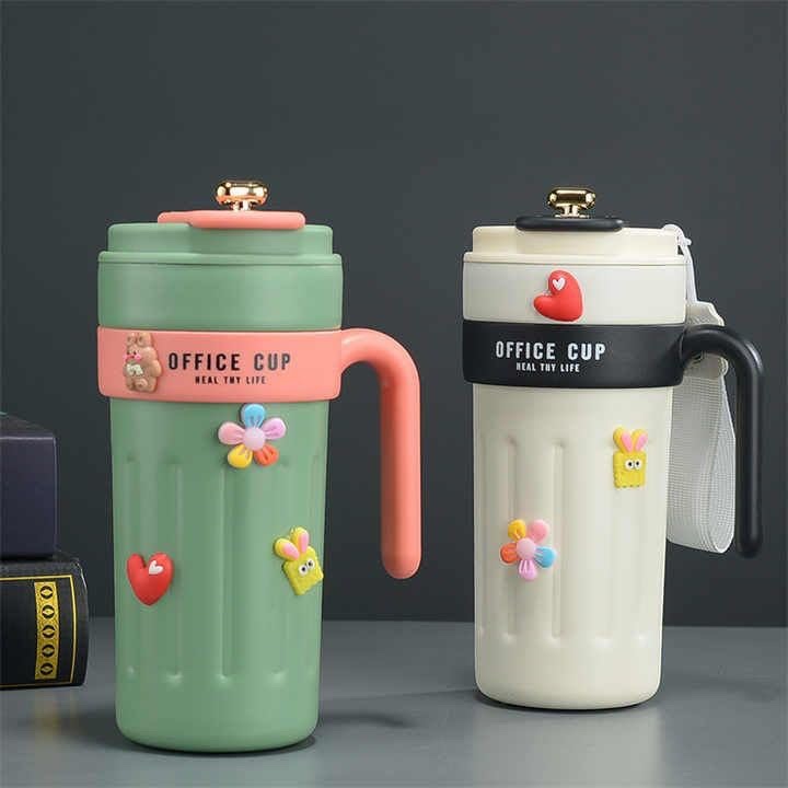 Smart Temperature Display Mug – 650ml with Leak-Proof Lid | Hot & Cold Insulated Travel Stainless Steel Mug