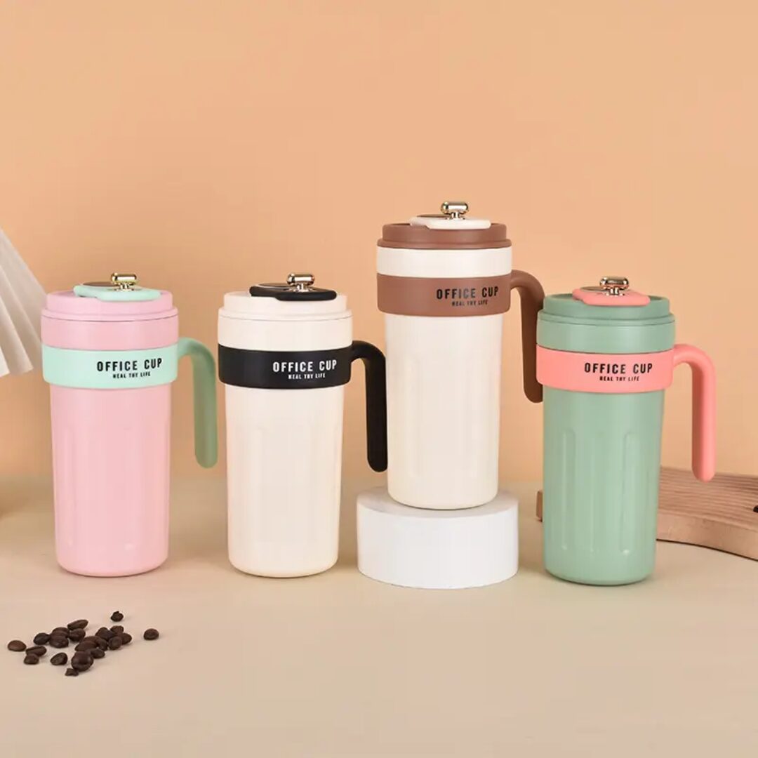 Smart Temperature Display Mug – 650ml with Leak-Proof Lid | Hot & Cold Insulated Travel Stainless Steel Mug