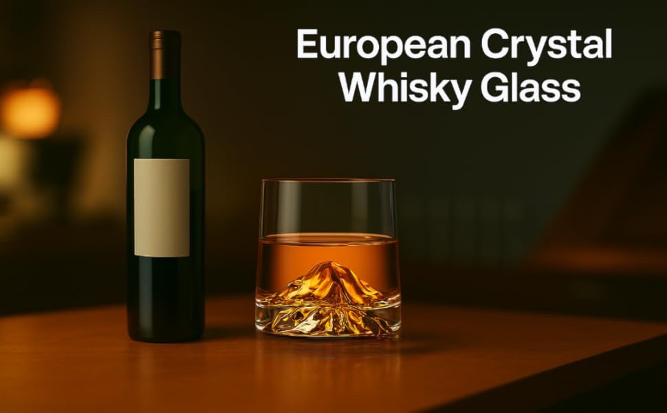 Mount Everest 3D Whiskey Glass – 230ml