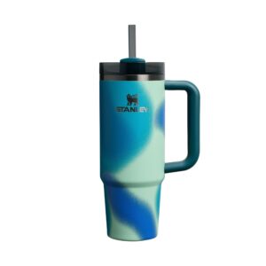 Stanley The New Frequency Quencher ProTour Flip Straw Tumbler in Coastal Teal Motion
