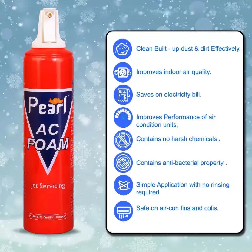 Car & Room AC Cleaning Foam Spray.