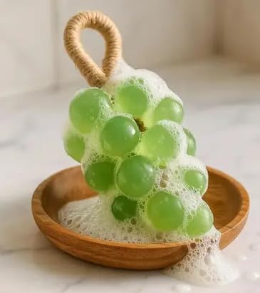 Handcrafted Grape Hanging Soap | Decorative & Luxury Hand Wash Soap