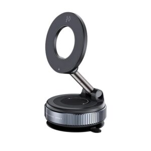 Magnetic Car Mobile Holder, Strong Vacuum Suction